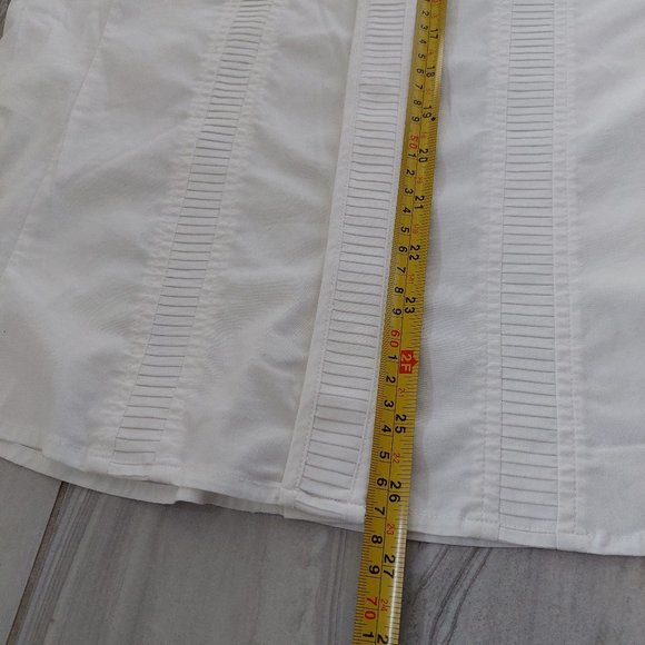 Charter Club Women's white button down shirt Size 6 - Picture 8 of 8